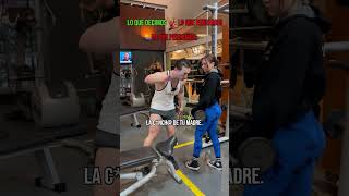 lo que decimos vs lo que pensamos 😂 gym gimnasio fitness gymhumor humor comedia [upl. by Ayiram720]