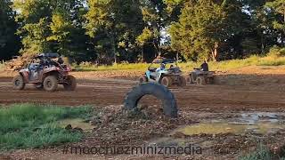 Arctic cat Wildcat 700 vs RZR 900xp barrel race [upl. by Nell]