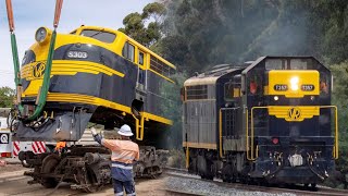 S303s First Run on Standard Gauge in 63 Years  Regauging amp Test Run of SRHCs S303 [upl. by Sassan751]