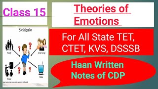 Theories of Emotions  Two Factor Theory of Emotions  Pedagogy and child development [upl. by Aissatan256]