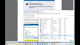 Fix LogiLDAdll Error on Windows [upl. by Marler]