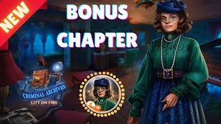 Criminal ArchivesCity on Fire Bonus Chapter Full Walkthrough [upl. by Agem]