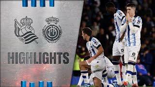 HIGHLIGHTS  Copa del Rey  12 vuelta  Real Sociedad 11 45 RCD Mallorca [upl. by Nirok]