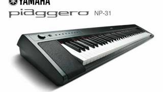 Yamaha NP31 Digital Piano Demo [upl. by Alicul]