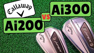 NEW 2024 Callaway Irons Ai200 and Ai300 [upl. by Isidoro]