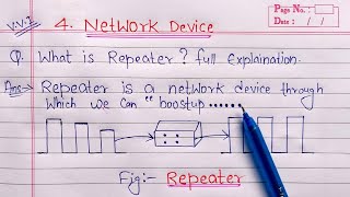 What is Repeater full Explanation  Computer Networking [upl. by Zorina464]