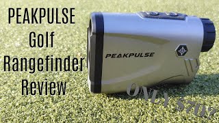 PEAKPULSE Golf Rangefinder Review  The Cheapest Rangefinder On Amazon [upl. by Yelsnit]