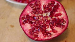 Secret Pomegranate Seeding Trick How to Seed a Pomegranate with NO mess [upl. by Ayanahs]