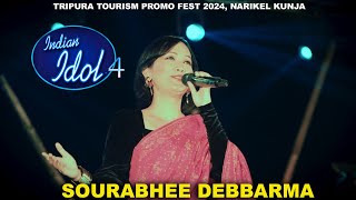 Sourabhee Debbarma Performance  Tripura Tourism Promo Fest 2024  1st Even  Narikel Kunja [upl. by Siekram72]