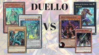 Duello YuGiOh Drago bianco occhi blu vs Sei Samurai ITA [upl. by Nednerb692]