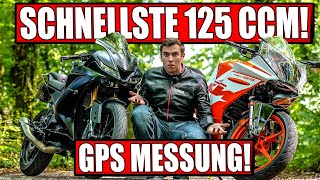 125CCM MOTORRÄDER 2023 ALLE GPS MESSUNGEN  TOPSPEED [upl. by Gnim]