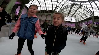 La plus grande patinoire intérieure au monde fait son retour au Grand Palais à Paris [upl. by Norret]