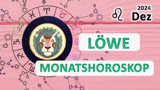 Löwe Dezember 2024 ♌ Monatshoroskop ❤️💫 [upl. by Summons]