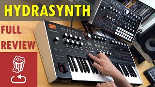 HYDRASYNTH Full Review  Keyboard vs Desktop  Poly aftertouch tutorial [upl. by Ivek]