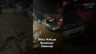 29Oct SE INUNDA Benetusser Valencia dana valencia catastrofe desastre inundación [upl. by Asserak526]