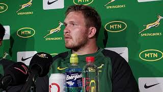 JanHendrik Wessels  Springbok debut [upl. by Eillat]