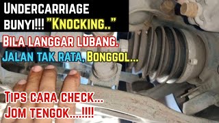 Myvi‼️Antara punca masalah bunyi bahagian depan bawah kereta bila langgar bonggoljalan tak rata [upl. by Altman911]