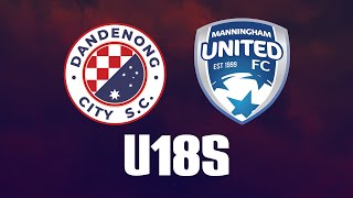 Dandenong City V Manningham U23 NPL [upl. by Eissirk]