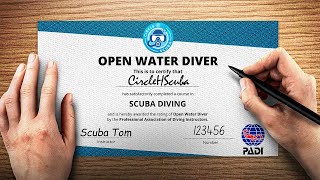 Open Water Scuba Certification for Beginners  Learn to Scuba Dive [upl. by Tsui]