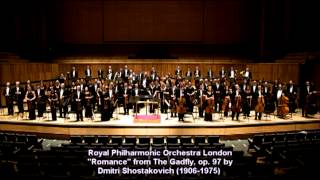 Romance from The Gadfly op 97 by Dmitri Shostakovich  Jonathan Carney violin [upl. by Ellahcim]