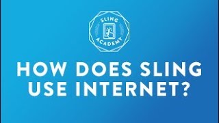 Sling 101 How does Sling TV use the internet [upl. by Farwell961]