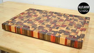 How to Make a Chaotic End Grain Cutting Board [upl. by Lubow]