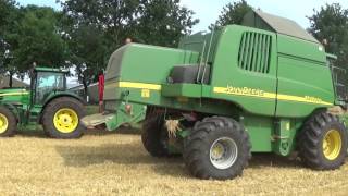 JOHN DEERE 9640 WTS JOHN DEERE 7930 BECO 2800 GERST COMBINEN [upl. by Fleur860]