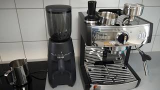 Graef Pivalla im Test Siebträger KaffeePads und Kapseln in einer Espressomaschine [upl. by Belanger]