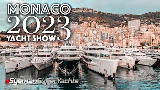 Exclusive Access to the 2023 Monaco Yacht Show  First Day [upl. by Port]