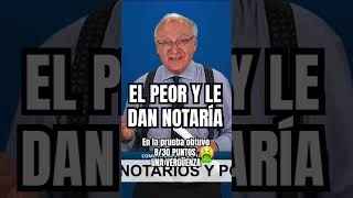 CASO NOTARÍAS… 8 de 30 PUNTOS OBTUVO NOTARIO DE RENCA … superó a 70 Postulantes 🤔 [upl. by Otis]