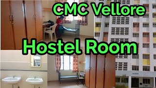 CMC Vellore College Of Nursing Hostel Room  Christian Medical college Vellore Hospital tamilnadu [upl. by Elleron]