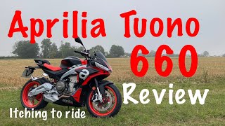 2021 Aprilia Tuono 660 First Ride Review Road Test Walk Round [upl. by Malory]