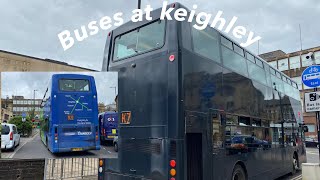 Buses at keighley in the summer holidays [upl. by Demaria]