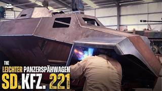 WORKSHOP WEDNESDAY SdKfz 221 Light Armoured Car MUDGUARDS amp MUFFLER [upl. by Odab255]