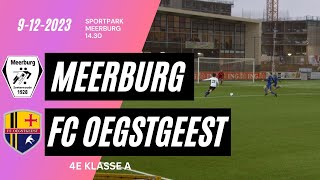 Meerburg  FC Oegstgeest [upl. by Siletotsira]