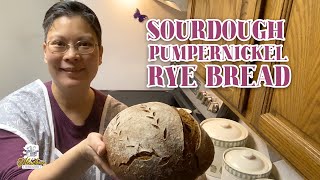 Sourdough Pumpernickel Rye Bread [upl. by Ianej104]