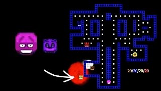 FNAF Pac Man  Purple Guy Edition  Angry Freddy [upl. by Rebba]