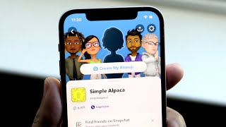 How To Connect Bitmoji To Snapchat 2021 [upl. by Vladamar366]