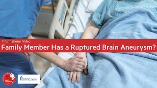 What to expect after a family member has a brain aneurysm rupture ICU InDepth  BAF Webinar [upl. by Taveda]