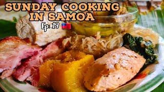 SUNDAY COOKING IN SAMOA  EPISODE 19  SAMOAN FARMER 🇼🇸 [upl. by Eveleen744]