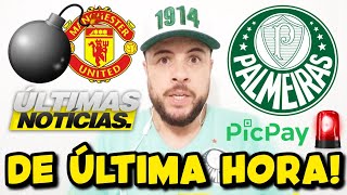 BOMBA DE ÚLTIMA HORA NO PALMEIRAS ENVOLVENDO DUDU MANCHESTER UNITED VEM BUSCAR RÍOS NOVIDADES E [upl. by Namus]