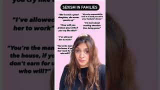 What other sexist comments have you heard from familiesfeminism sexist feminine [upl. by Anael]