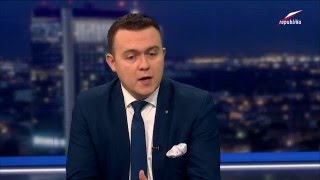 Telewizja Republika  Piotr Nisztor dziennikarz śledczy  Wolne Głosy 20160307 [upl. by Haianeb]