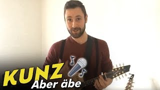 KUNZ singt quotAber äbequot acoustic version  Album quotNo Hungerquot [upl. by Nimzay]