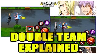 🇺🇸🇫🇷🇪🇸 DOUBLE TEAM MECHANIC EXPLAINED  HERES WHAT YOU SHOULD KNOW 🧐 Bleach Brave Souls [upl. by Iidnarb]