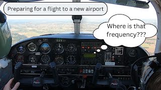 Flight to a new Airport  How do you prepare for a new flight  Private Pilot [upl. by Nedi]