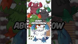 What Is The Best Shiny Abomasnow pokemon [upl. by Mitchel479]