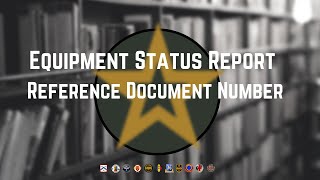 Equipment Status Report ESR Pt 7 [upl. by Etnod122]