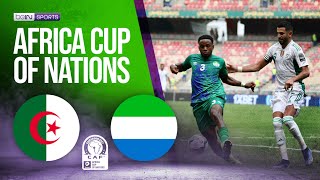 Algeria vs Sierra Leone  AFCON 2021 HIGHLIGHTS  01112022  beIN SPORTS USA [upl. by Hyacintha]