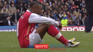 An emotional William Gallas stays on the pitch after Arsenals 22 with Birmingham [upl. by Concoff]